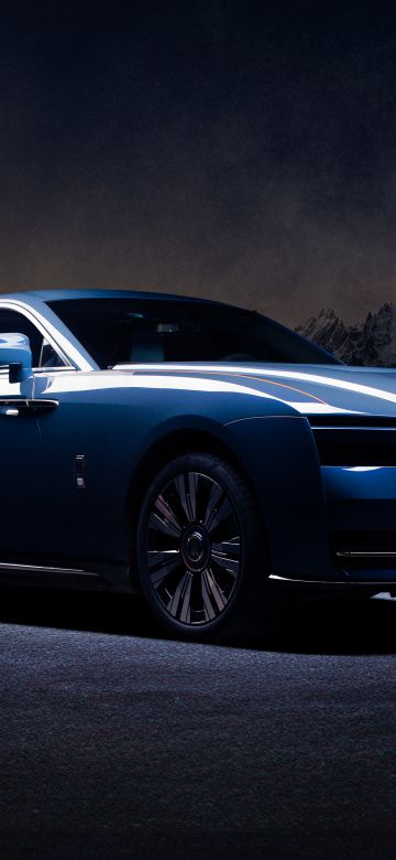 Rolls-Royce Spectre, Night, 5K