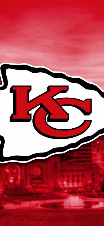 Kansas City Chiefs, Red background, NFL team, American football team, 5K