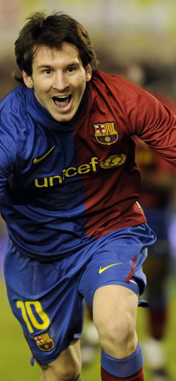 Lionel Messi, Goal, FC Barcelona, 5K, FCB