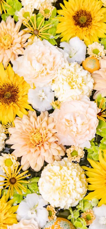 Flower bouquet, Yellow aesthetic, Chrysanthemum flowers, Daisy flowers