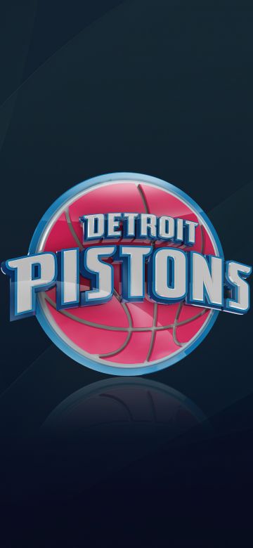 Detroit Pistons, Symbol, Logo, Basketball team, 5K