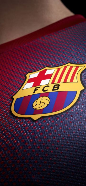 FC Barcelona, Football team, 5K, Crest, Jersey, Logo