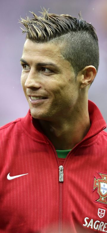 Cristiano Ronaldo, Smiling, Portugal football player