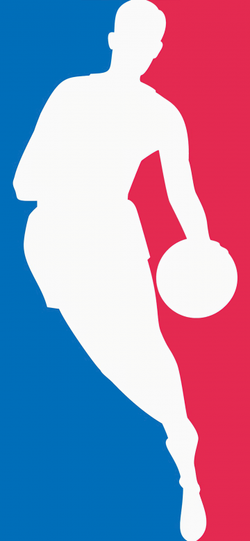 NBA, Logo, Basketball game, 5K, Minimalist