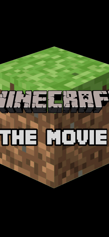 Minecraft, 2025 Movies, Black background, 5K