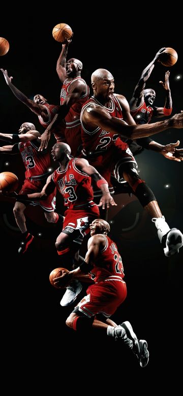 Michael Jordan, Black background, Basketball player, Chicago Bulls, 5K