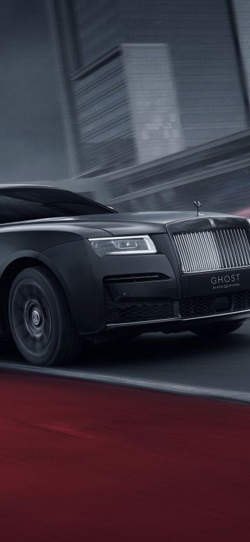 Rolls-Royce Black Badge Ghost, Race track, 5K, 8K