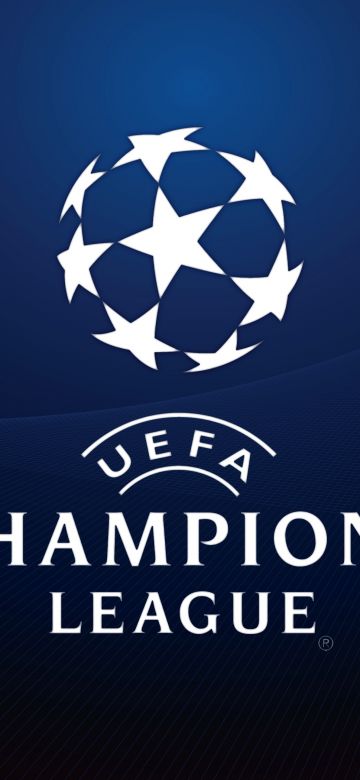 UEFA Champions League, Blue background, 5K, Football