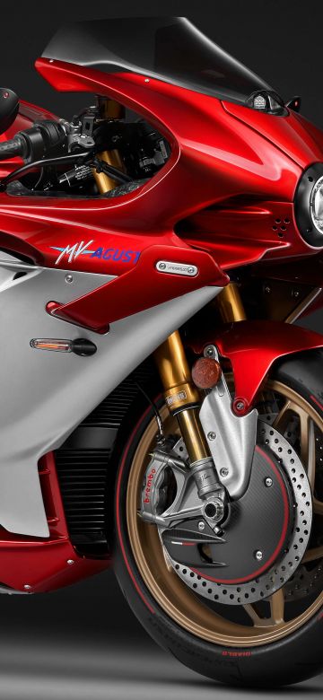 MV Agusta Superveloce 1000 Serie Oro, 5K, 2024, Sports bikes, Dark background