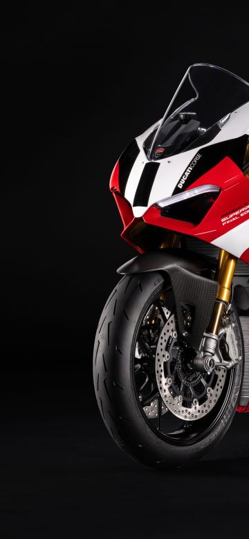 Ducati Panigale V2, Final Edition, 2025, 5K, 8K, Dark background