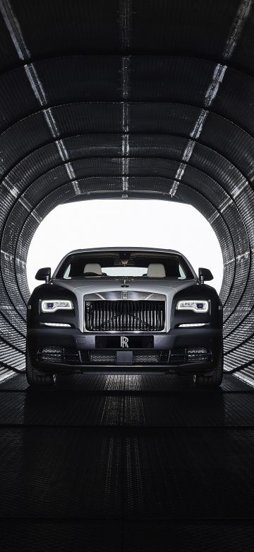 Rolls-Royce Wraith, 5K, 8K, Dark theme