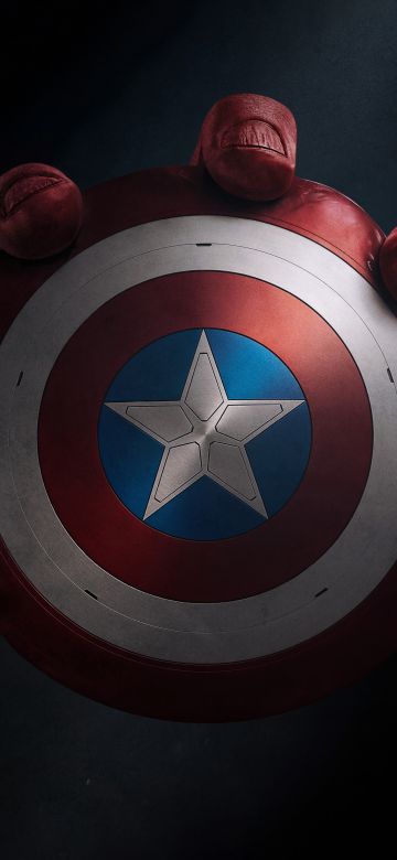 Captain America: Brave New World, 2024 Movies, Captain America's shield, 5K, 8K, Dark background