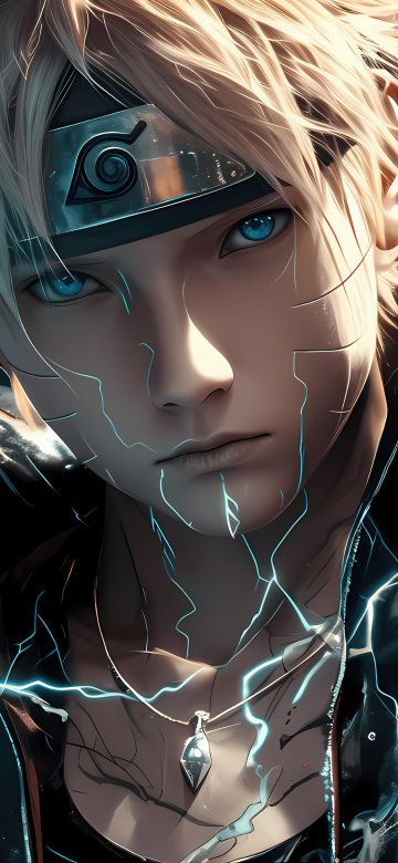 Naruto Uzumaki, AI art, 5K