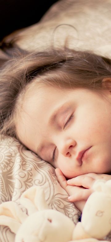 Cute Girl, Sleeping baby, Cute child, Adorable, 5K