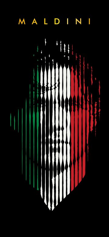 AC Milan, Football player, Black background, 5K, AMOLED