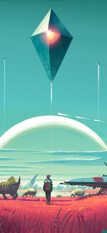 No Man's Sky, 12K, Video Game, Game poster, Game Art, 5K, 8K, 10K