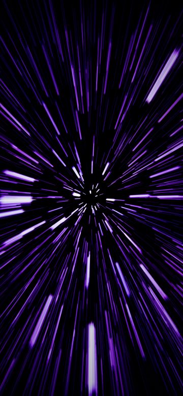 Hyperspace, Speed, Warp, Space Travel, Dark aesthetic, 5K, Dark Mode