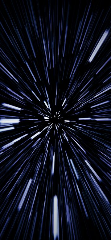 Hyperspace, Warp, Dark aesthetic, 5K, Space Travel