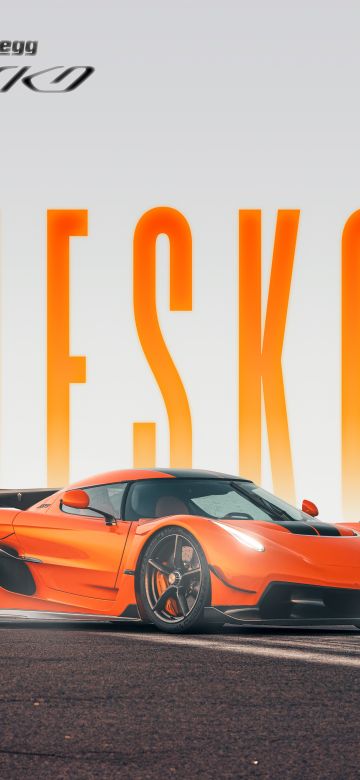 Koenigsegg Jesko, Poster, Sports cars, 5K