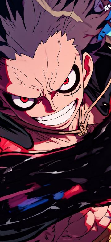 Monkey D. Luffy, One Piece, AI art, 5K