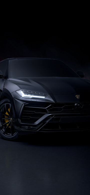 Lamborghini Urus, Dark aesthetic, 8K, 5K, Dark background