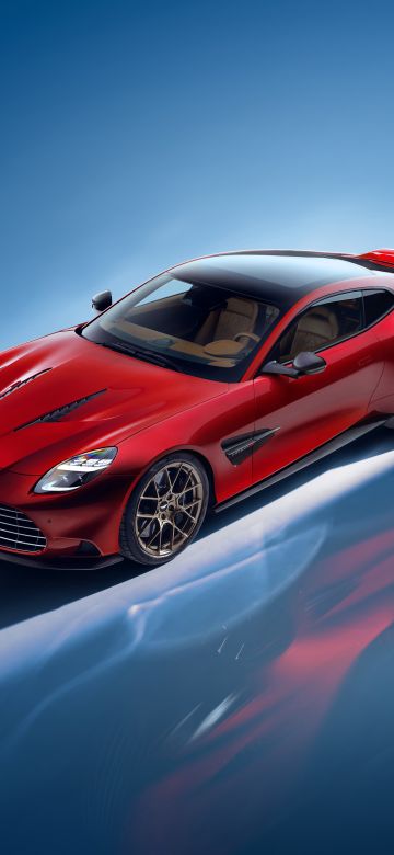 Aston Martin Vanquish, Super Sports Car, 5K, 8K, Red cars