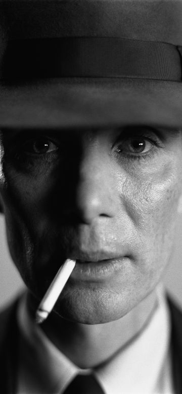 Cillian Murphy (Oppenheimer), Monochrome, 5K, 8K