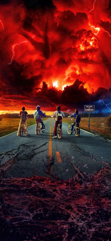 Stranger Things, Poster, Netflix series, Key Art