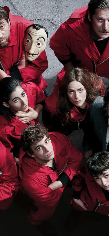 La casa de papel, TV series, Money Heist, 5K, Alvaro Morte as The Professor, Ursula Corbero as Tokyo