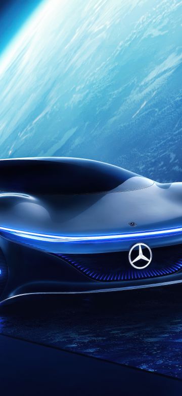 Mercedes-Benz VISION AVTR, Outer space, 5K, Futuristic, Concept cars