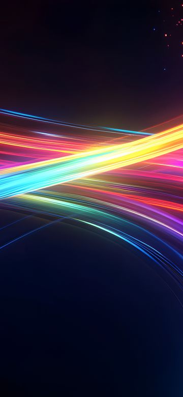 Neon, Curves, Infinity, Neon trails, Dynamic, Energy, Galaxy, 5K, 8K, Cosmic, Colorful background