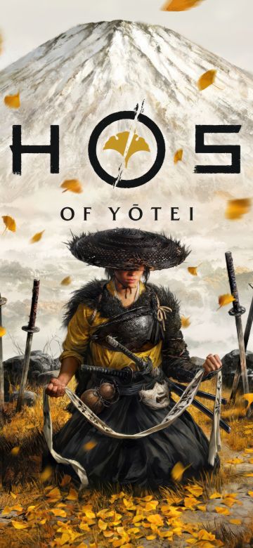 Ghost of Yotei, Game Art, 2025 Games, Key Art, Atsu (Ghost of Yotei)