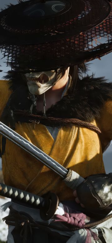 Atsu (Ghost of Yotei), Samurai, 2025 Games, PlayStation 5, Ghost of Yotei, 5K