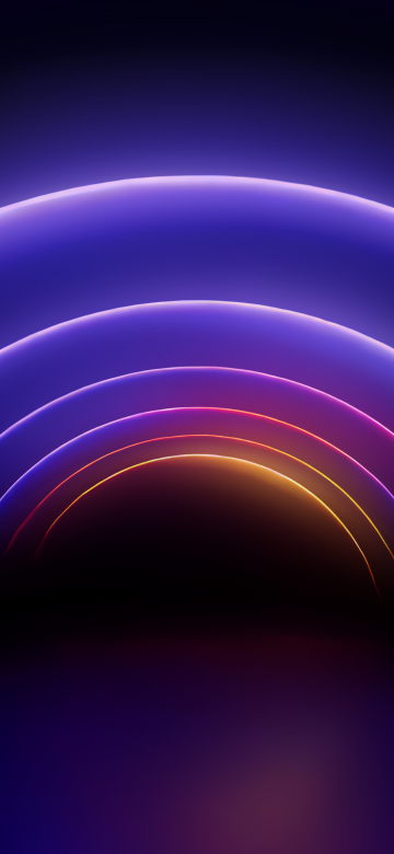 WWDC, Glowing, Violet background, Neon colors, Digital Art, 5K