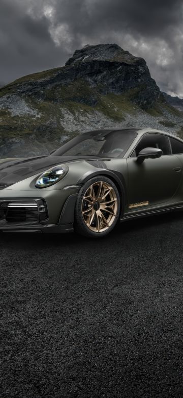 TechArt GTstreet R Touring Monochrome, 2024, Porsche 911 Turbo S, 5K