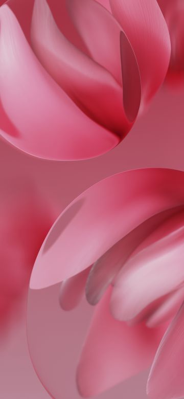 Google Pixel 9a, Raspberry, Geometric, Pink aesthetic, Stock, 5K, Macro, Modern art, Contemporary, Bubbles, Marbles