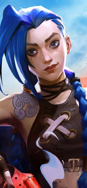 Jinx (Arcane), PUBG MOBILE, 5K, 8K, Jinx, Arcane: League of Legends