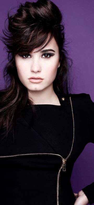 Demi Lovato, Purple, American singer, 5K