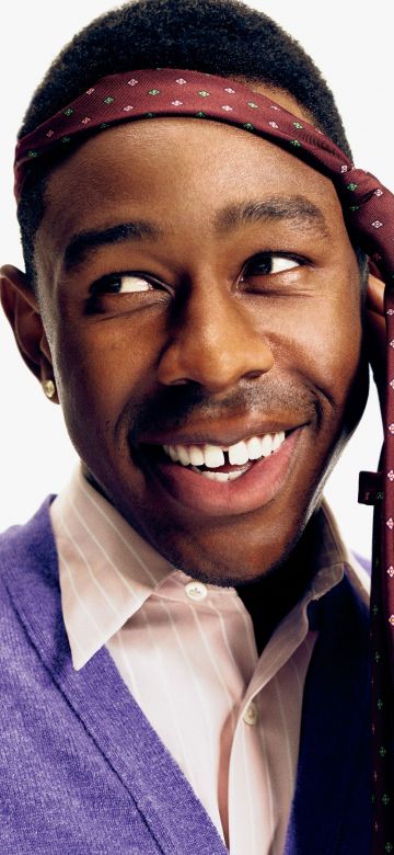 Tyler the Creator, Portrait, American rapper, 5K, White background