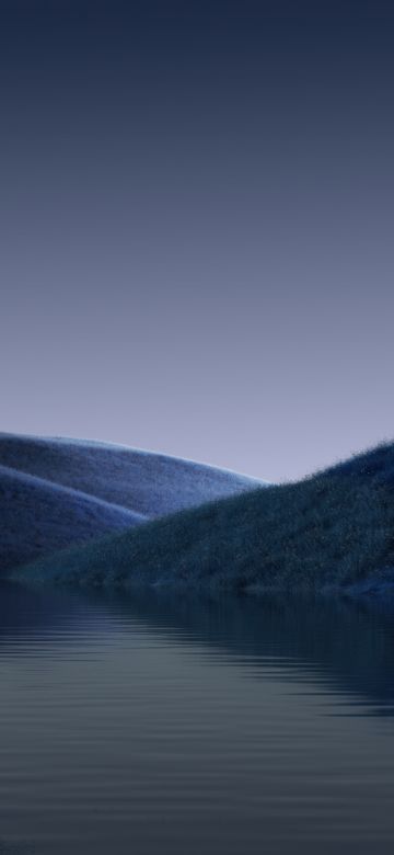 Peaceful, Landscape, Dreamlike, Body of Water, Blue aesthetic, 5K