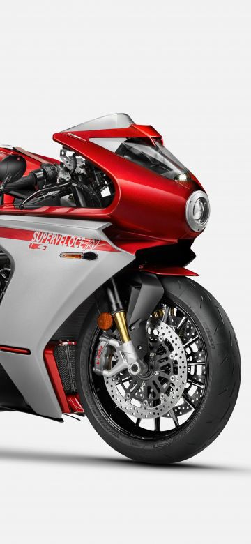 MV Agusta Superveloce S, 2025, 5K, Sports bikes, White background