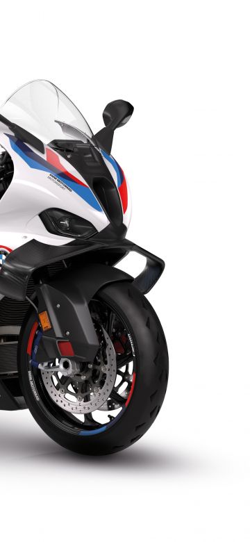 BMW M 1000 RR, 2024, White background, 5K