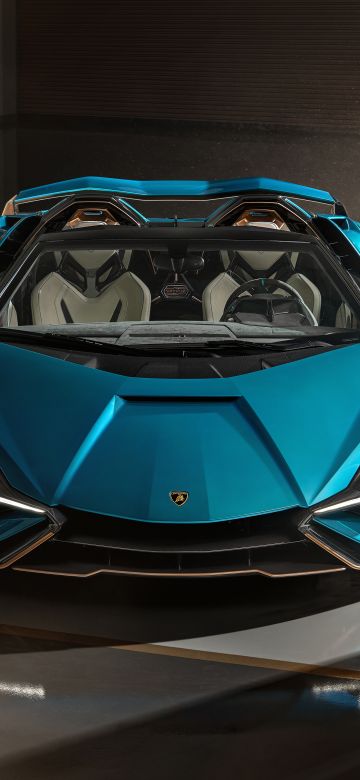 Lamborghini Sián Roadster, 5K, 2020