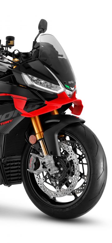 2025, Aprilia Tuono V4 Factory, 5K, 8K, White background