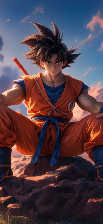 Goku, Power Pole, Dragon Ball, 5K