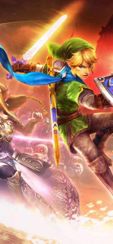 Hyrule Warriors, Video Game, Game Art, Link