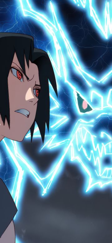 Sasuke Uchiha, Kirin, Lightning Strike, 5K, Naruto