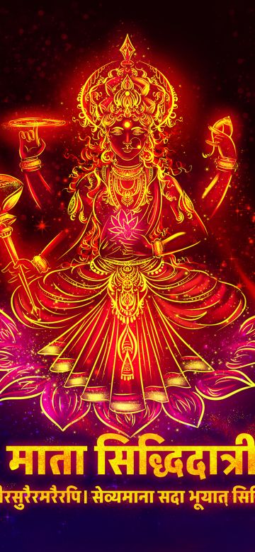 Durga Maa, Hindu goddess, Navratri, Mahadevi, 5K