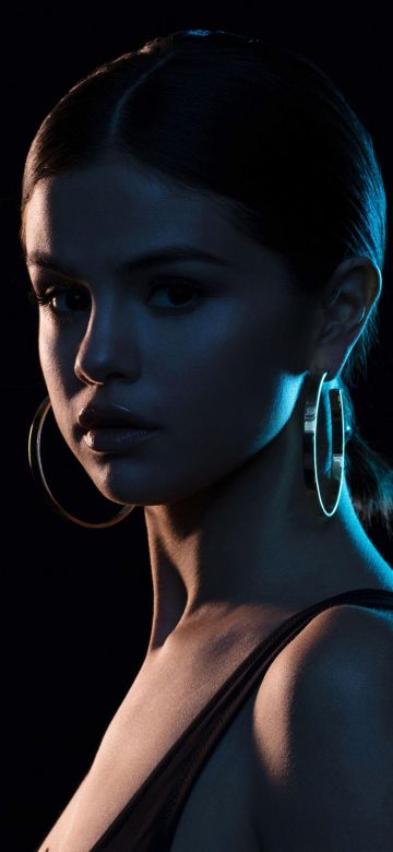 Selena Gomez, It Ain’t Me, Black background, 5K