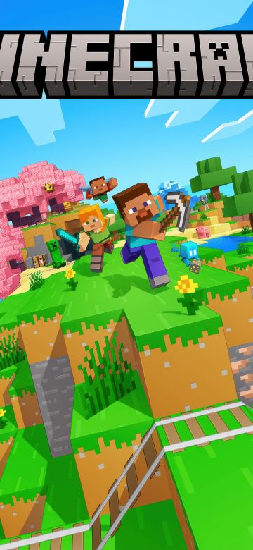 Minecraft, Key Art, Video Game, 5K